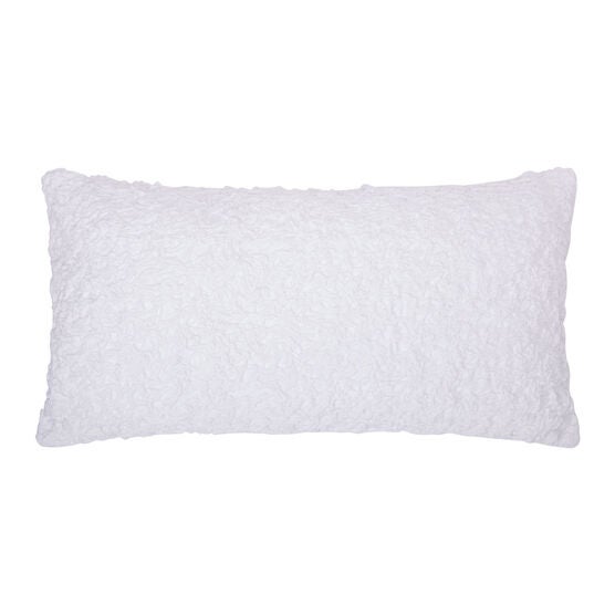Summer Blossom Decorative Pillow, WHITE Summer Blossom Decorative Pillow, WHITE