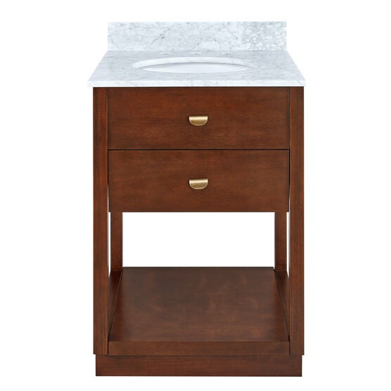 Lellerman Italian Marble Bath Vanity Sink, , alternate image number null
