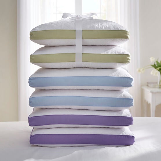 Gusseted Density Pillow 2-Pack, , on-hover image number null
