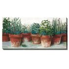 KITCHEN HERBS OUTDOOR ART 48X24, MULTI, hi-res image number null