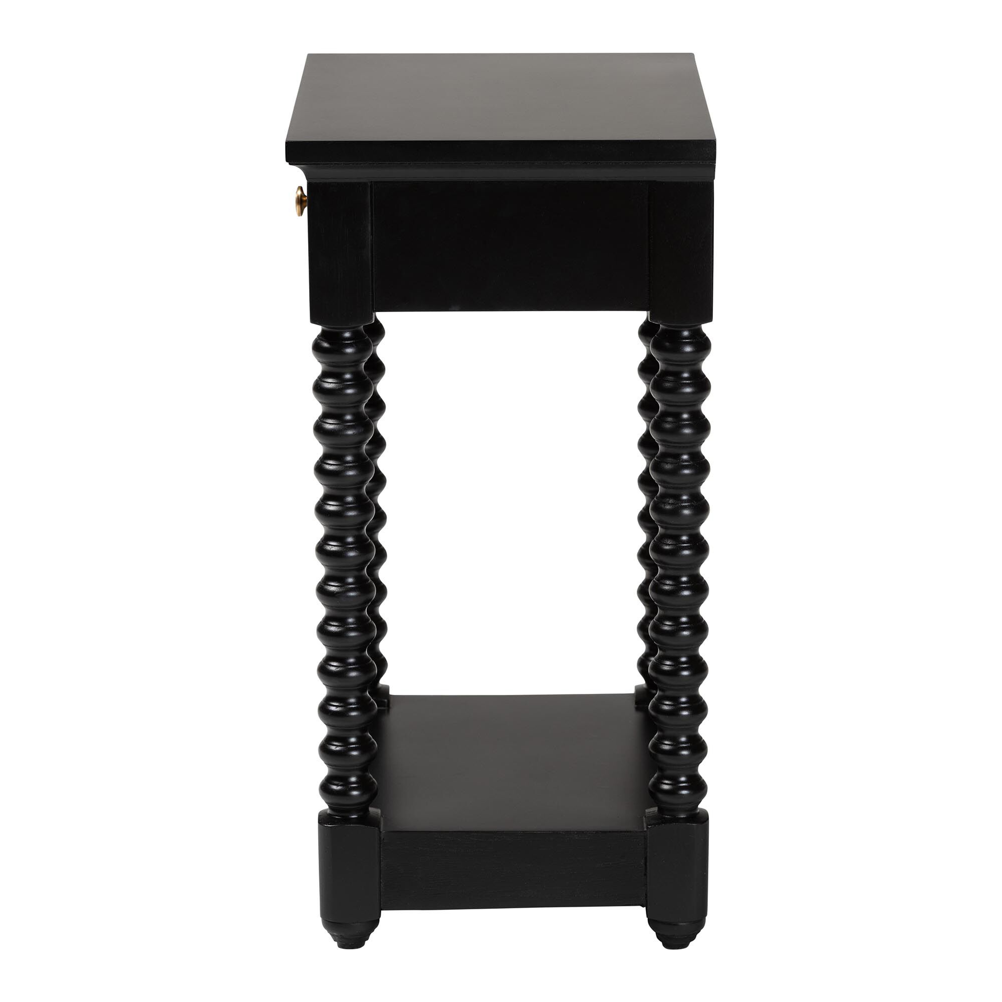 Terentia Nightstand, BLACK, alternate image number 4