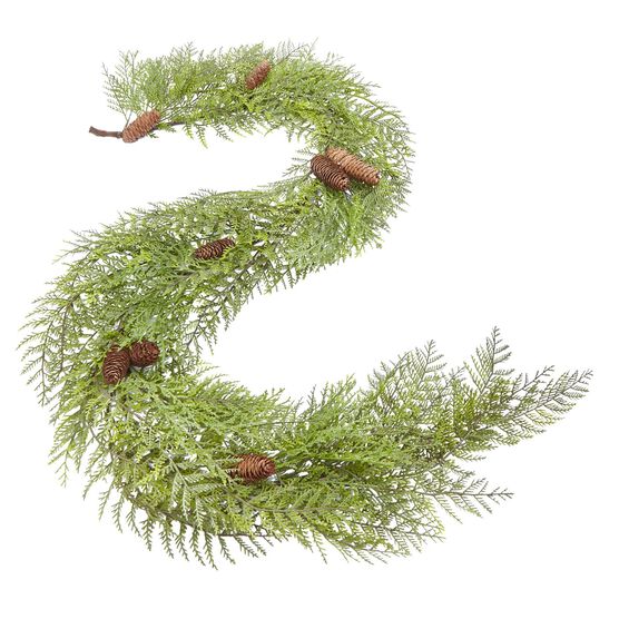 Soft Pine Garland, GREEN Soft Pine Garland, GREEN