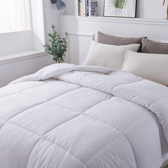 European Gusset Down Alternative Comforter, , on-hover image number null