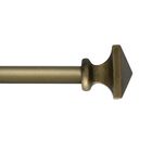 Heritage Leeds Window Curtain Rod Set Window, ANTIQUE GOLD, hi-res image number null
