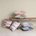 OLOV UNSYMETRICAL STRIPES PILLOW 18X18, , alternate image number null