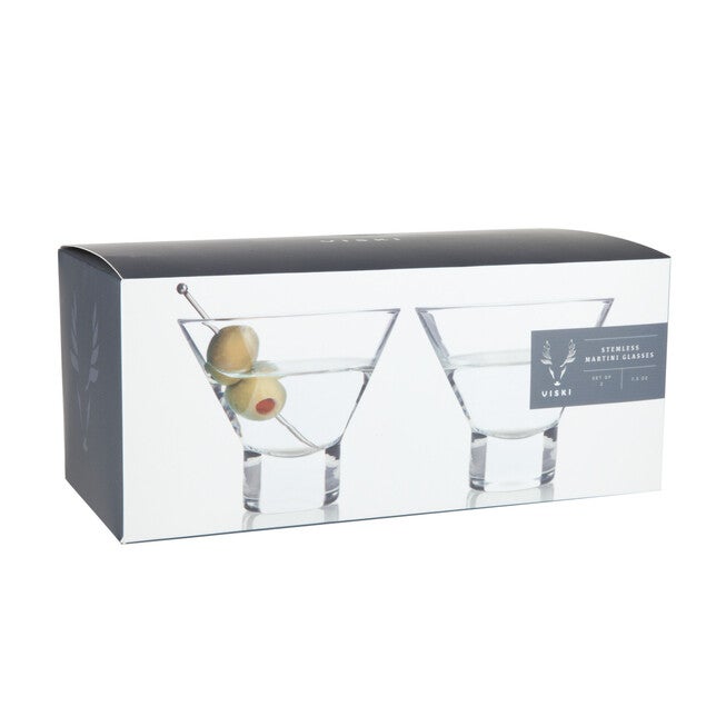 Heavy Base Crystal Martini Glasses, , alternate image number null
