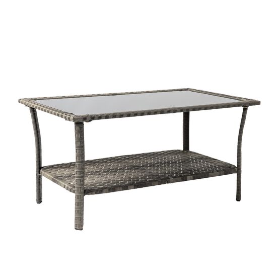 Jareth Wicker Patio Set in Gray, , alternate image number null