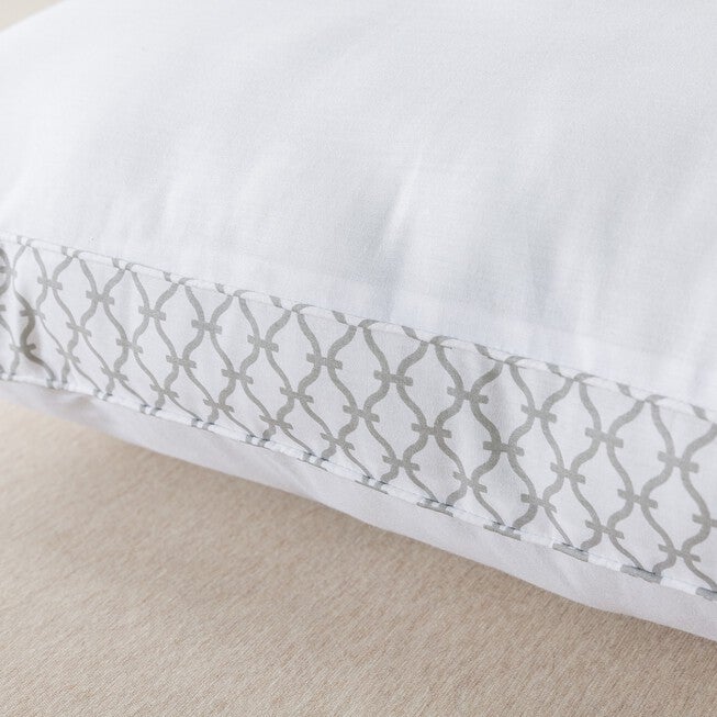 Antimicrobial Down Alternative Gusseted Pillow Bed Pillow, , alternate image number null
