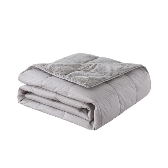 Cozy Down Reversible Blanket, , alternate image number null