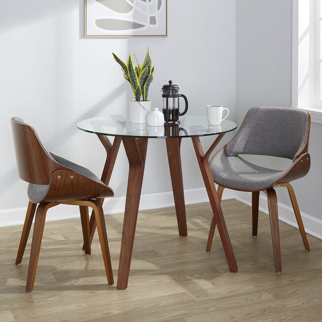 Folia Round Fabrizzi Dining Set - 3 Piece, , alternate image number null