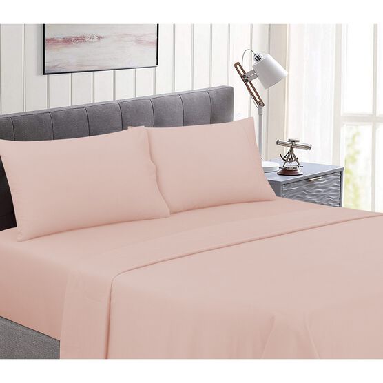 Perfectly Cotton Sheet Set Sheet Set, BLUSH, hi-res image number null
