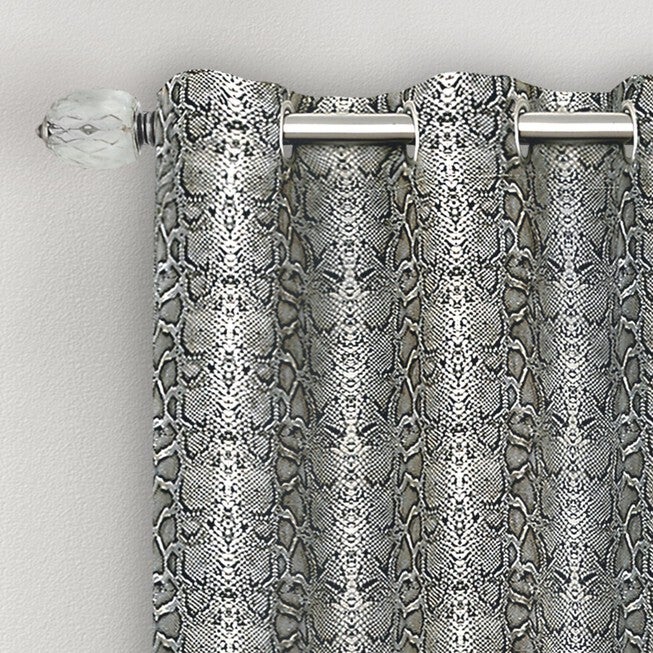 Python Grommet Window Curtain Panel, , alternate image number 2