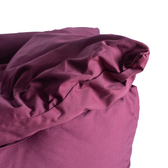 Bolstered Pet Dog Bed, Burgundy, Medium, , alternate image number 5