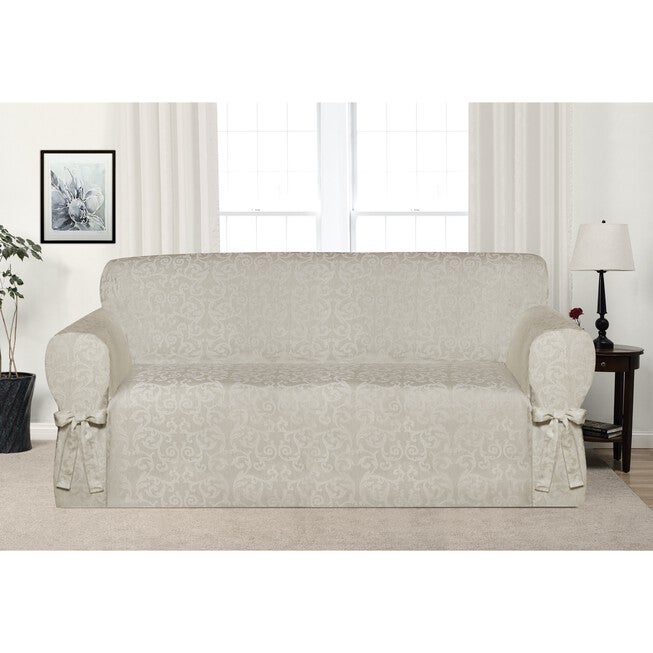 Kathy Ireland American Sofa Cover, NATURAL, hi-res image number 0