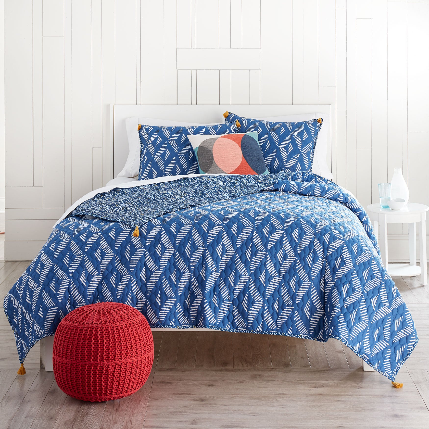 BrylaneHome Studio&reg; Henry Tassel Quilt Collection, , hi-res image number 0