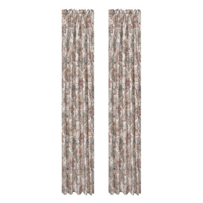 Janessa 84 Inch Window Panel Pair, SPICE, alternate image number null