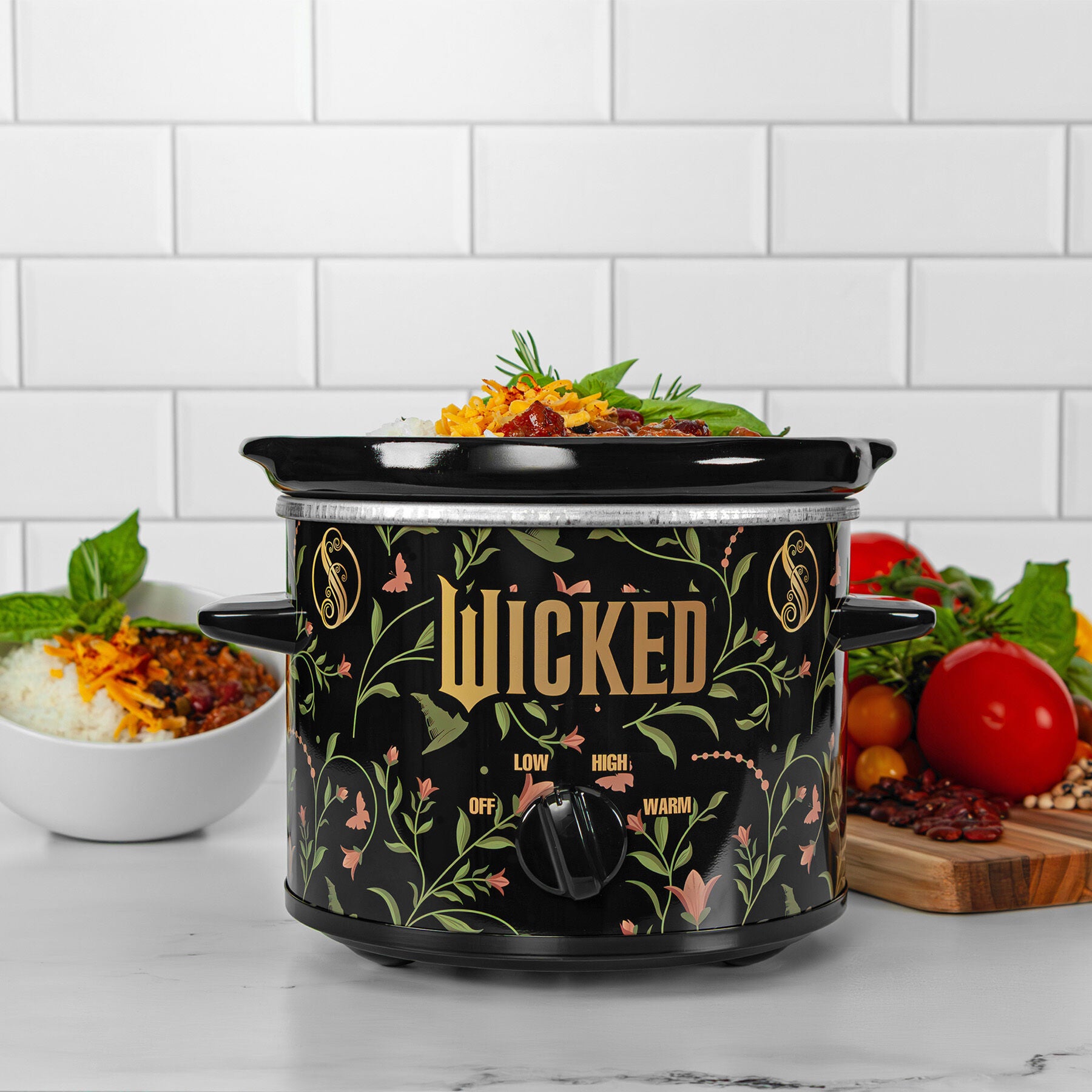 Wicked 2Qt Slow Cooker, BLACK, hi-res image number 0