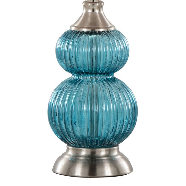 Belle 20 inches Glass Accent Lamp - Set Of 2, , alternate image number 3