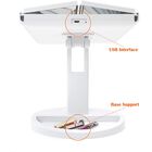 Tri-Fold Makeup Mirror With 3-Color Led Lighting, , on-hover image number null
