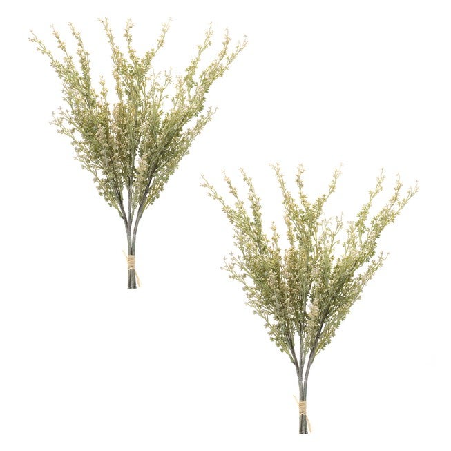 Mini Seed Pod Bundle (Set of 2) 24 inchesH Plastic, GREEN, alternate image number null