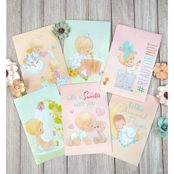 Precious Moments Baby Shower Cards, O, hi-res image number null