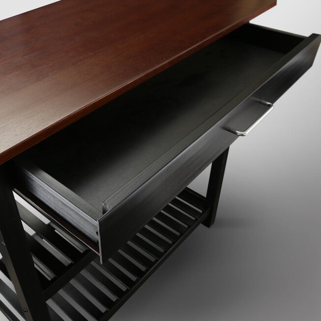 Kitchen Island with Solid Wood Top, , alternate image number null