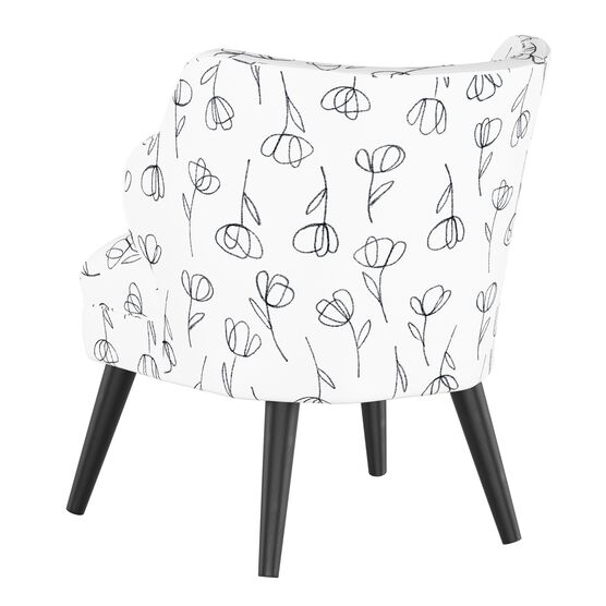 Contoured Tulips Modern Chair, , alternate image number null