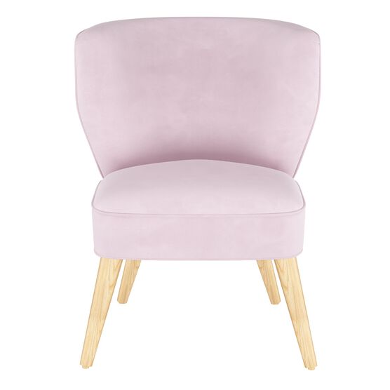 Velvet Curved Arm Chair, , on-hover image number null