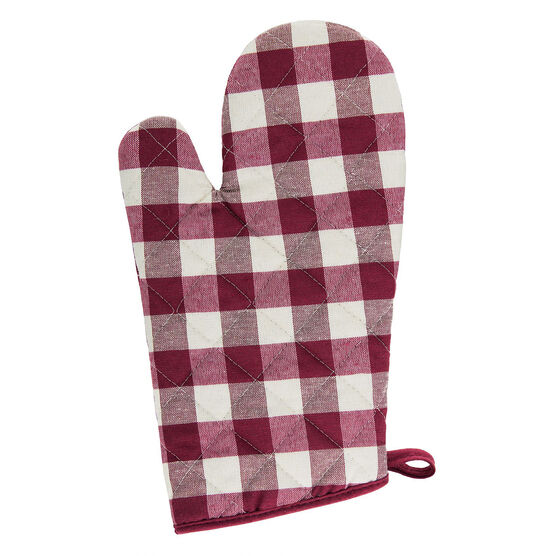 Buffalo Check Oven Mitt 7-in x 13-in - Set of Two, , alternate image number null