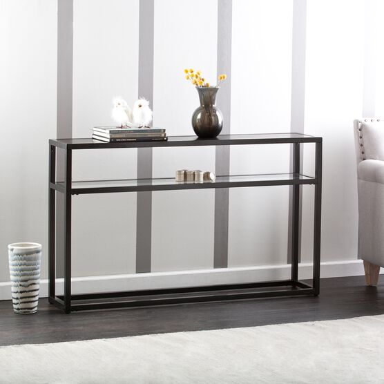 Holly & Martin Baldrick Console Table, BLACK, hi-res image number null