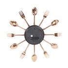 Copper Metal Eclectic Wall Clock, , alternate image number null