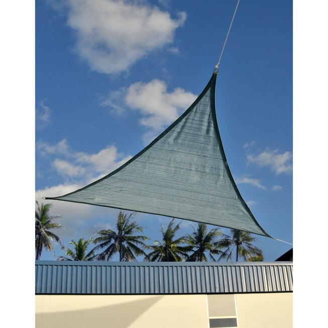 Shade Sail Triangle,12 x12 ft. Sea Blue, , alternate image number null