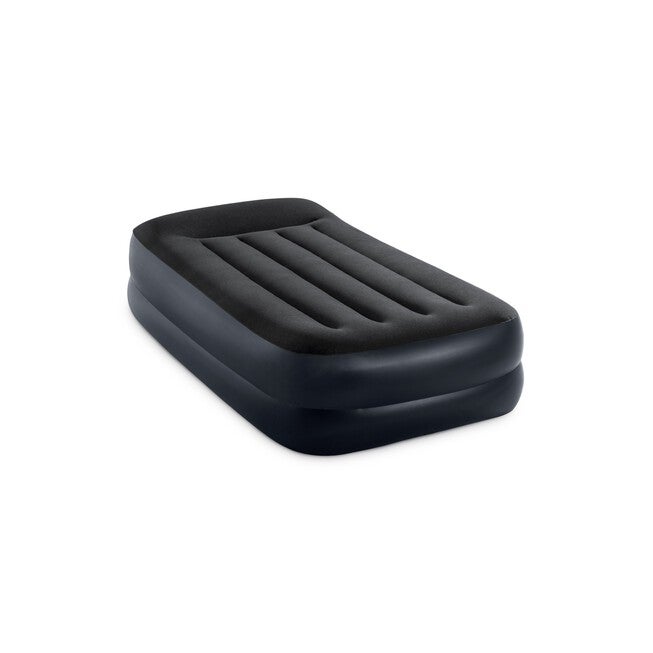 Dura-Beam Pillow Rest Raised Air Bed With Internal Pump, NAVY, hi-res image number 0