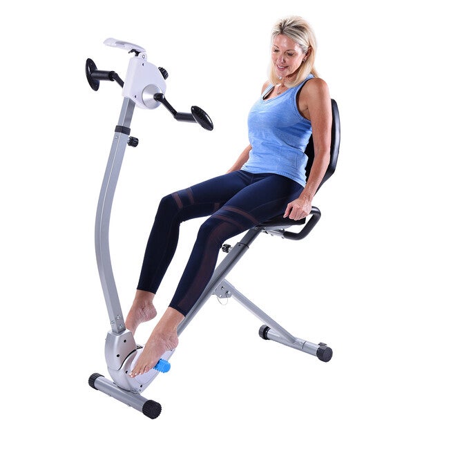 Seated Upper Body Exercise Bike Home Fitness Equipment, , alternate image number 2