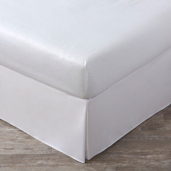 200TC 100% Percale Cotton Sheet, WHITE, hi-res image number null