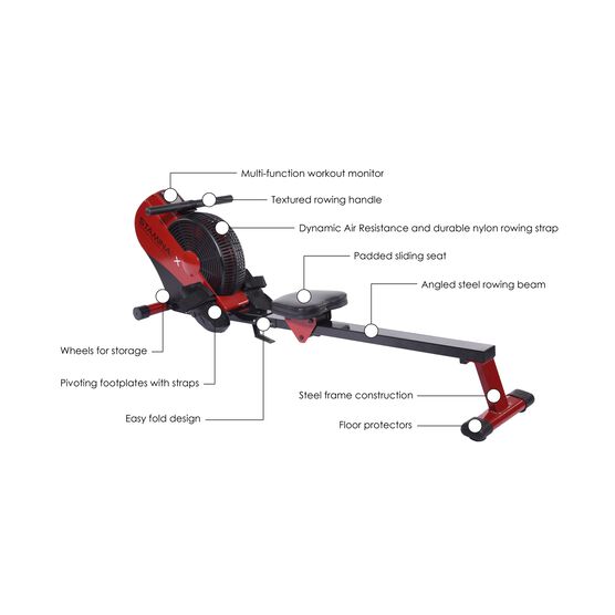 Stamina X ATS Air Rower, , alternate image number null