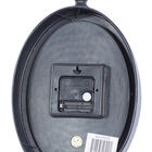 Set Of 2 Black Metal Vintage Wall Clock, , on-hover image number null