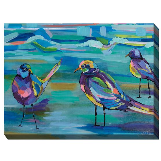 SEASHORE SHUFFLE OUTDOOR ART 40X30, MULTI, hi-res image number null