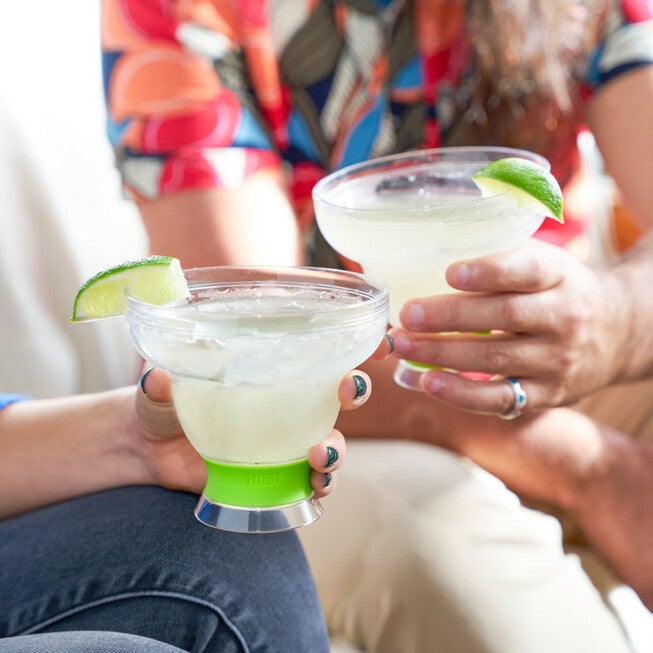 Margarita Freeze Cooling Cups In Green (Set Of 2) By, , on-hover image number null