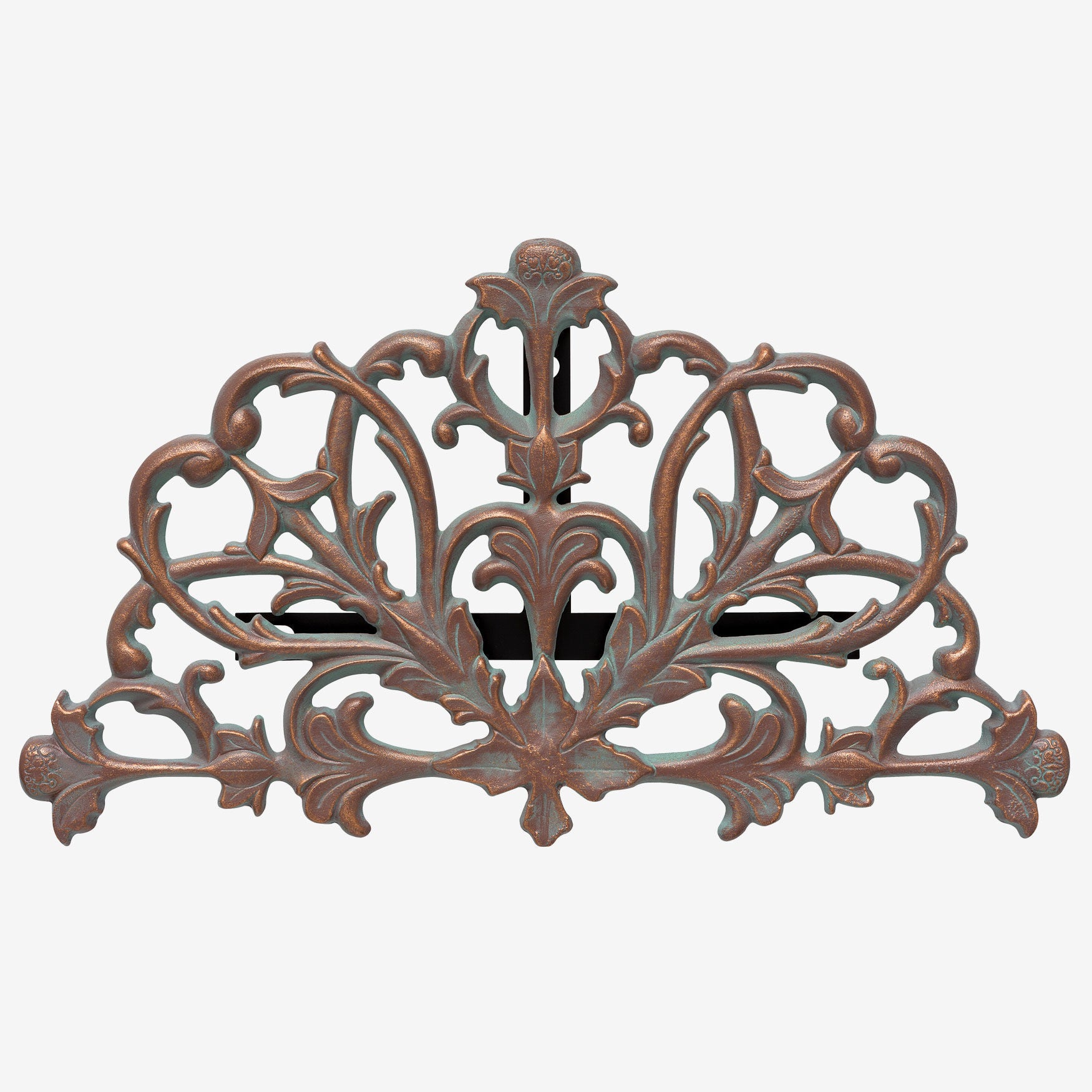 Filigree Hose Holder, COPPER VERDIGRIS, hi-res image number 0