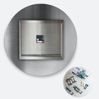 Blue Silver Spring Ii Modern Wall Clock, , alternate image number null