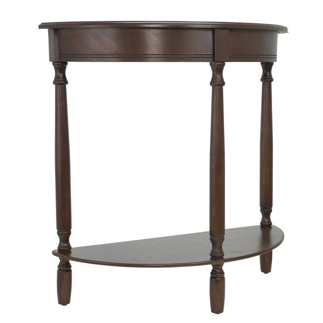 Half Round Table, WALNUT, hi-res image number 0