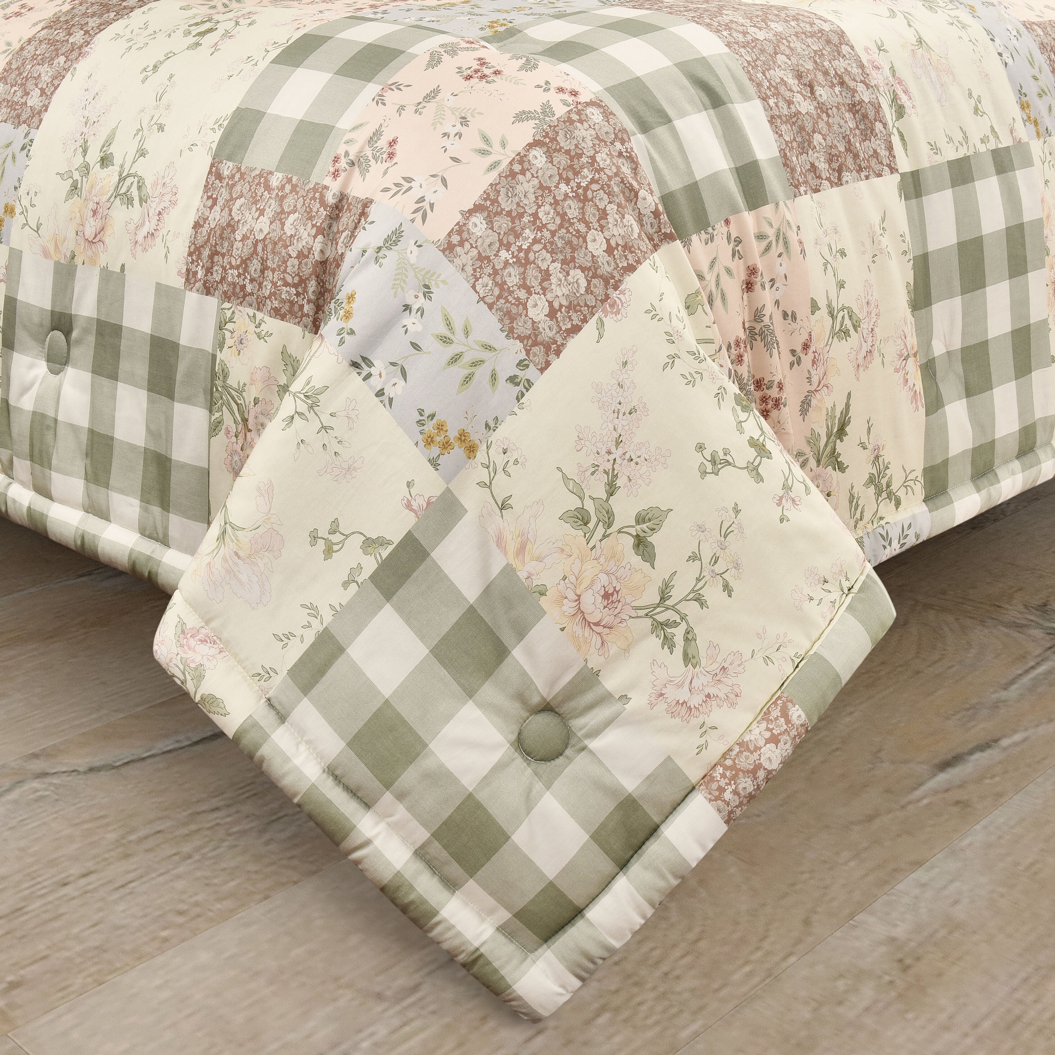 ELOISE COMFORTER SET, DUSTY ROSE, alternate image number 1