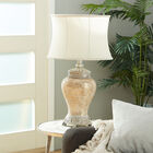 Bronze Glass Tuscan Table Lamp, , alternate image number null