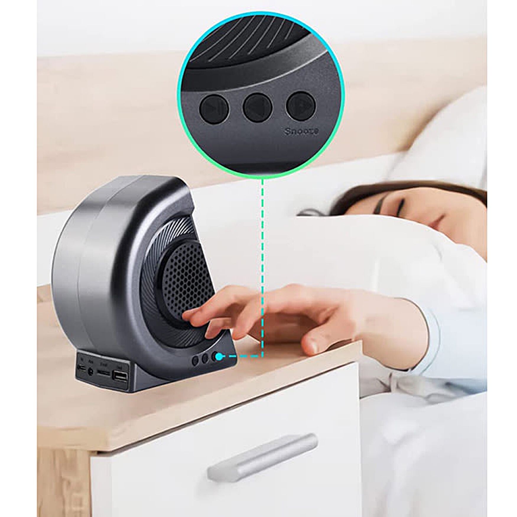 Wireless Charging Stand & Speaker, , on-hover image number 1