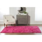 Flokati Fushcia Rug, , alternate image number null