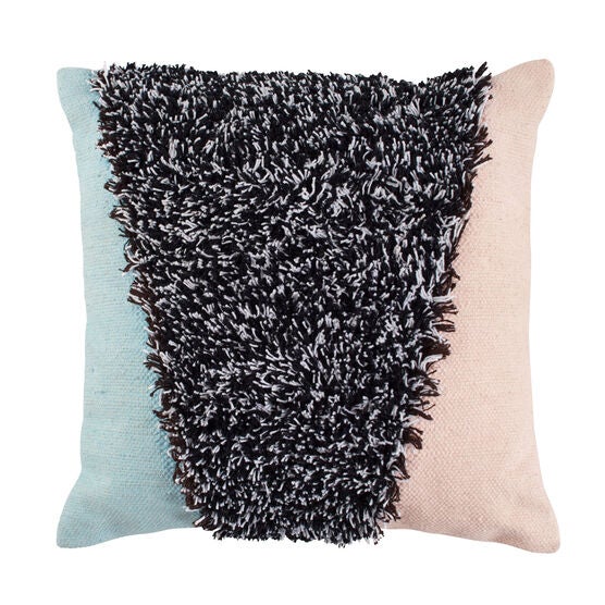 Triangle Shag Decorative Pillow Decor Brylane Home