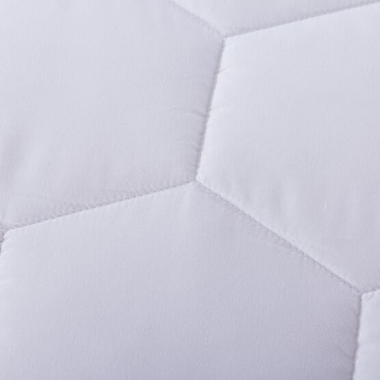 Honeycomb Down Alternative Blanket, White, , alternate image number null