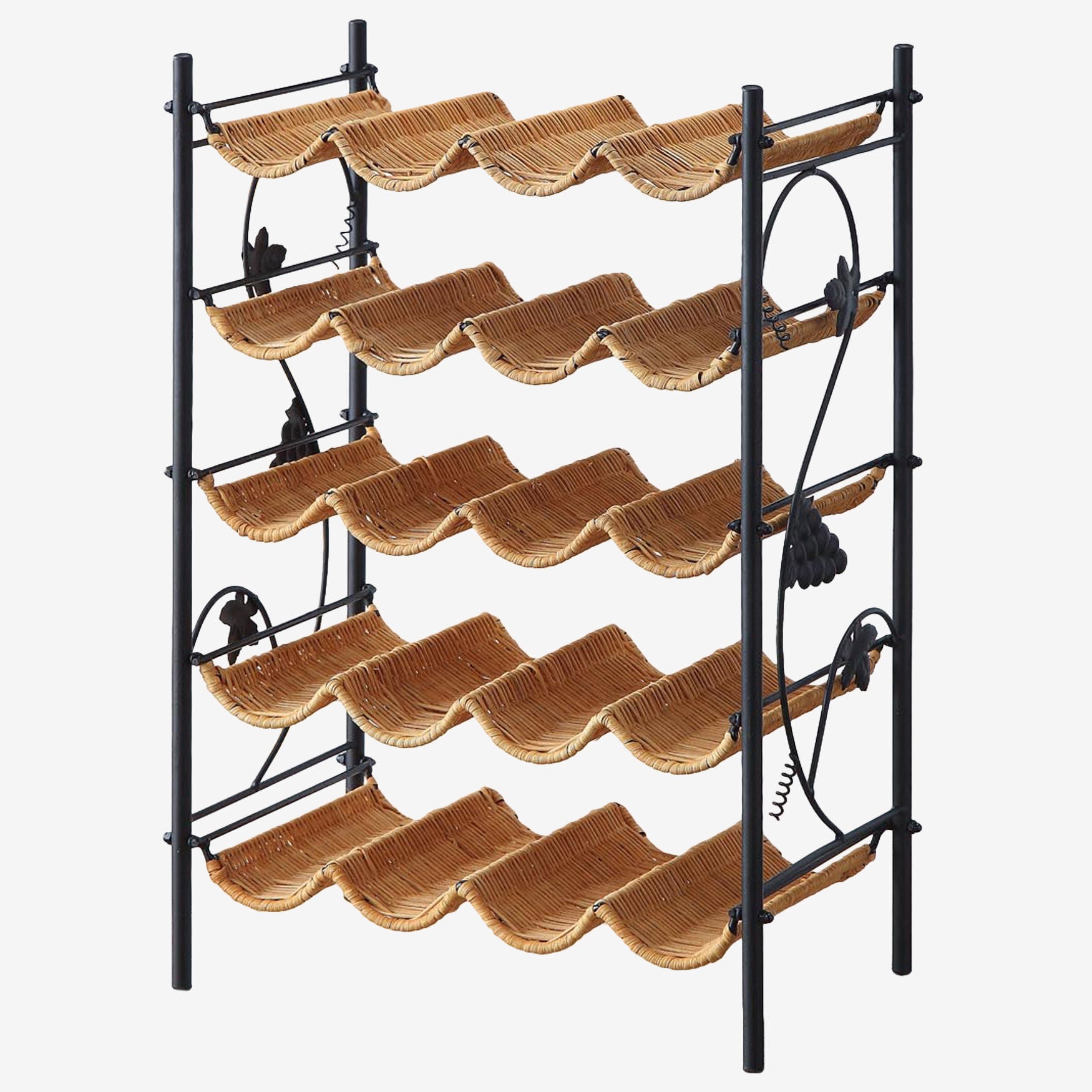 Wicker new arrivals wine rack