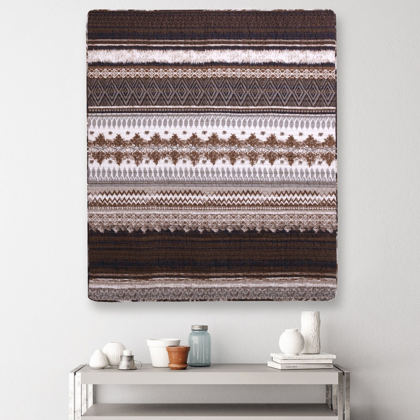 Southwest Latte Throw Blanket, , on-hover image number 1